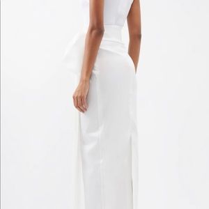 SOLD OUT NWT FR42 (US Sz 10) Bernadette Bernard Bow Taffeta Pencil Skirt